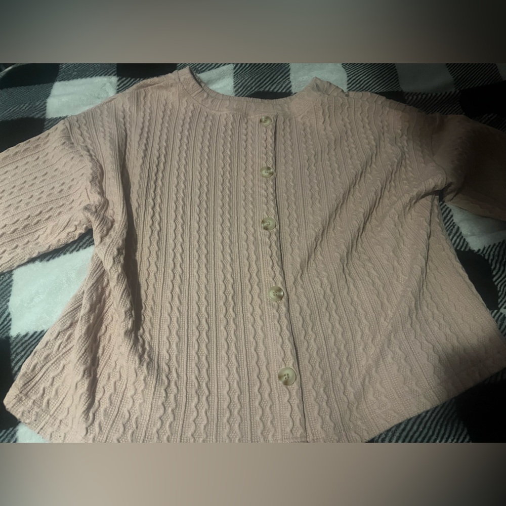 Pink sweater